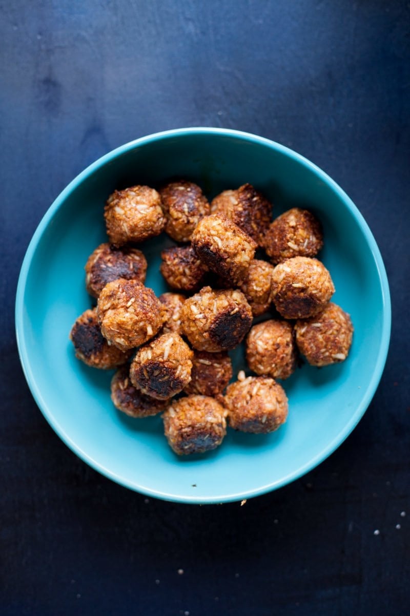 Easy Vegan Meatballs (GlutenFree Recipe) Wholefully