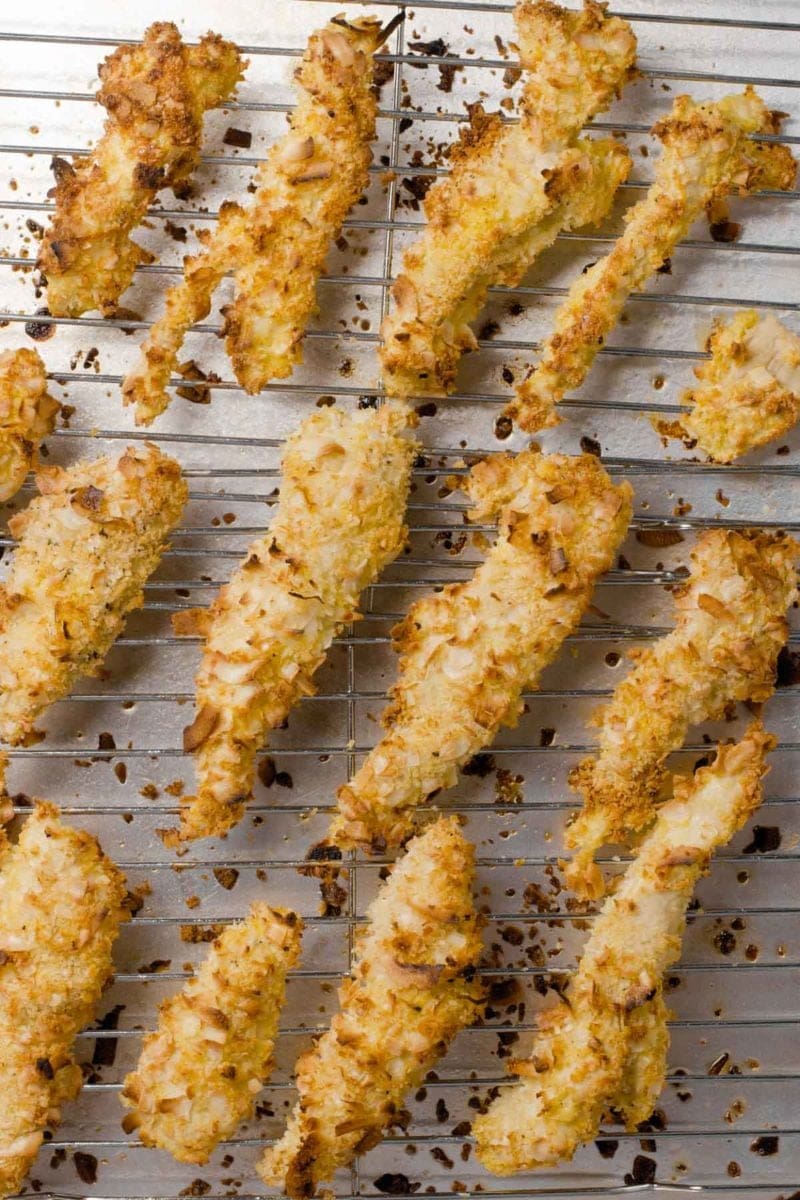Baked Coconut Chicken Strips