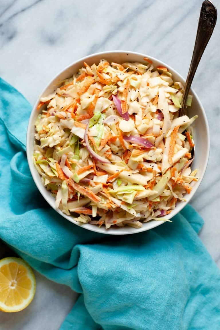 Sweet and Creamy Coleslaw | Wholefully