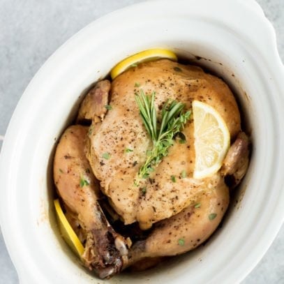 Fall Apart Slow Cooker Chicken