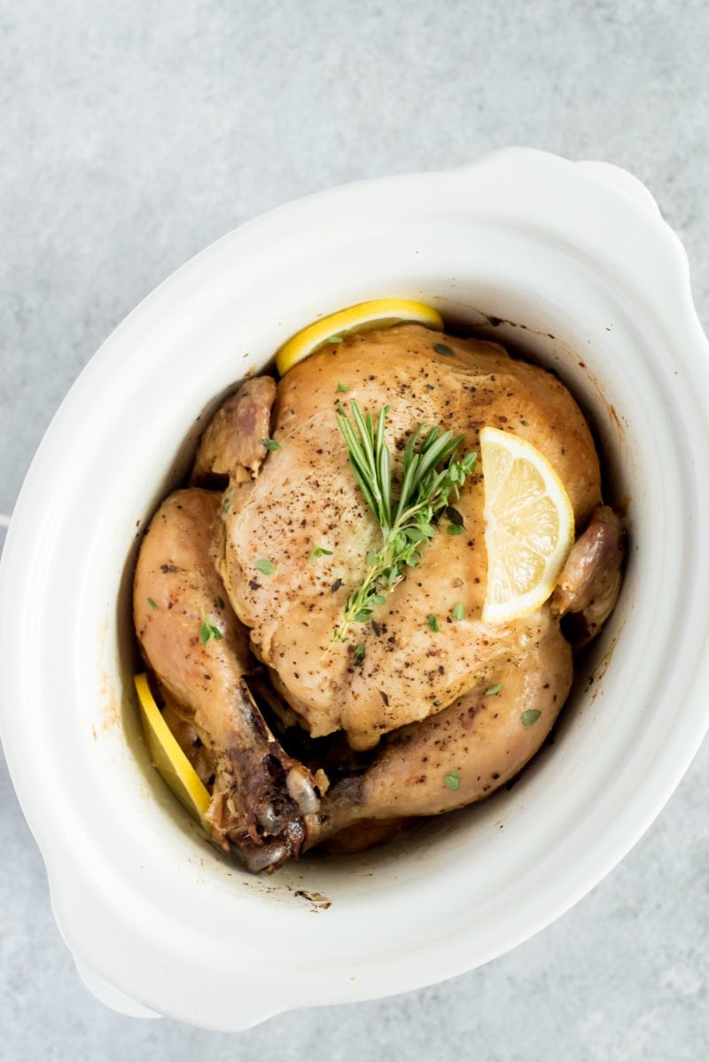Fall Apart Slow Cooker Chicken