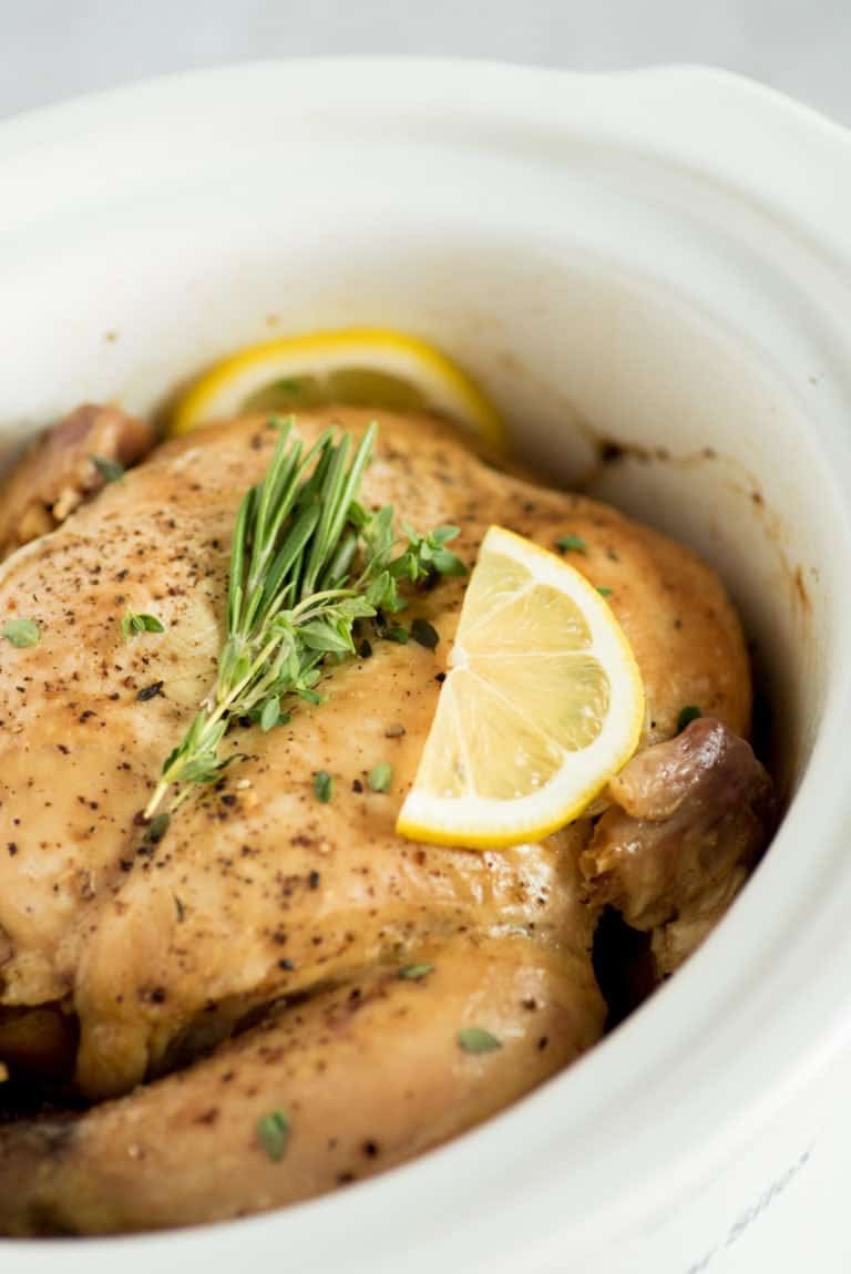 Fall Apart Slow Cooker Chicken | Wholefully