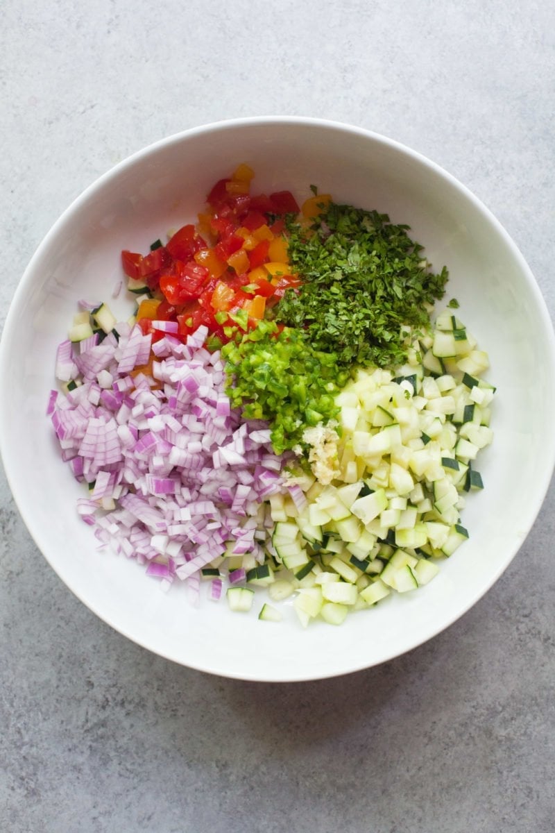 Cucumber Salsa - Ingredients