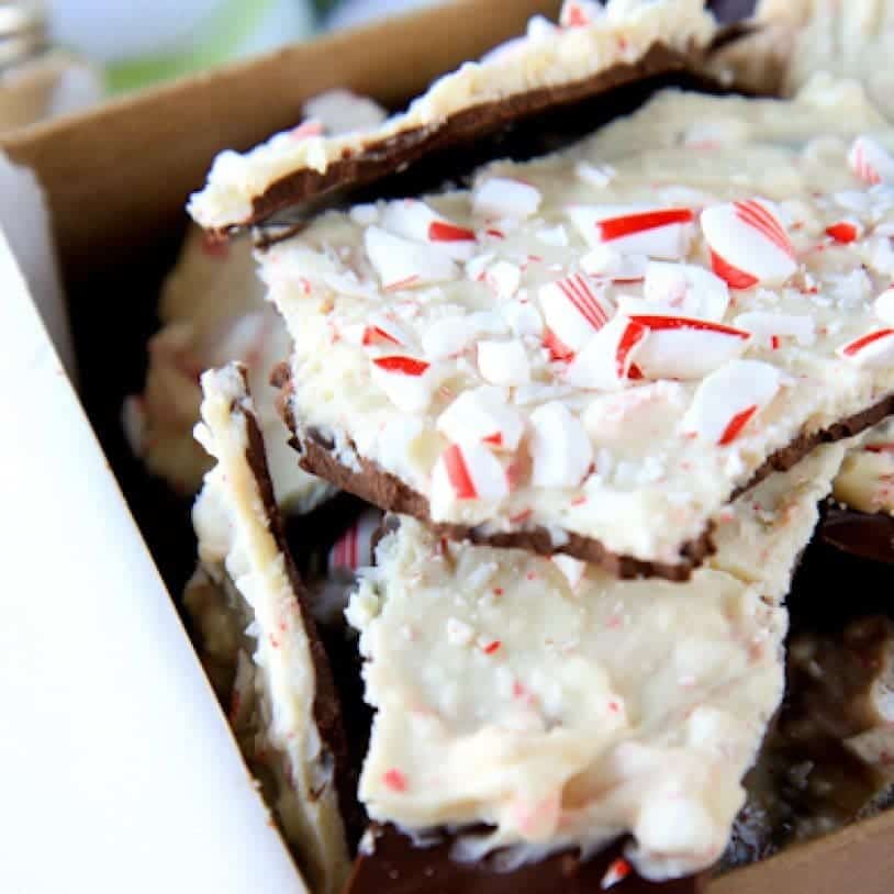 classic peppermint bark Wholefully