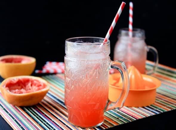 Simple Grapefruit Soda