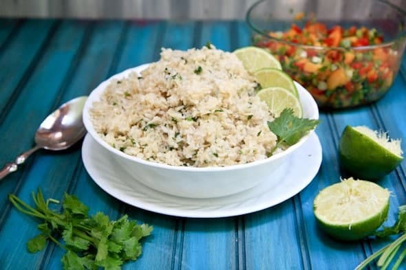 cilantro lime brown rice