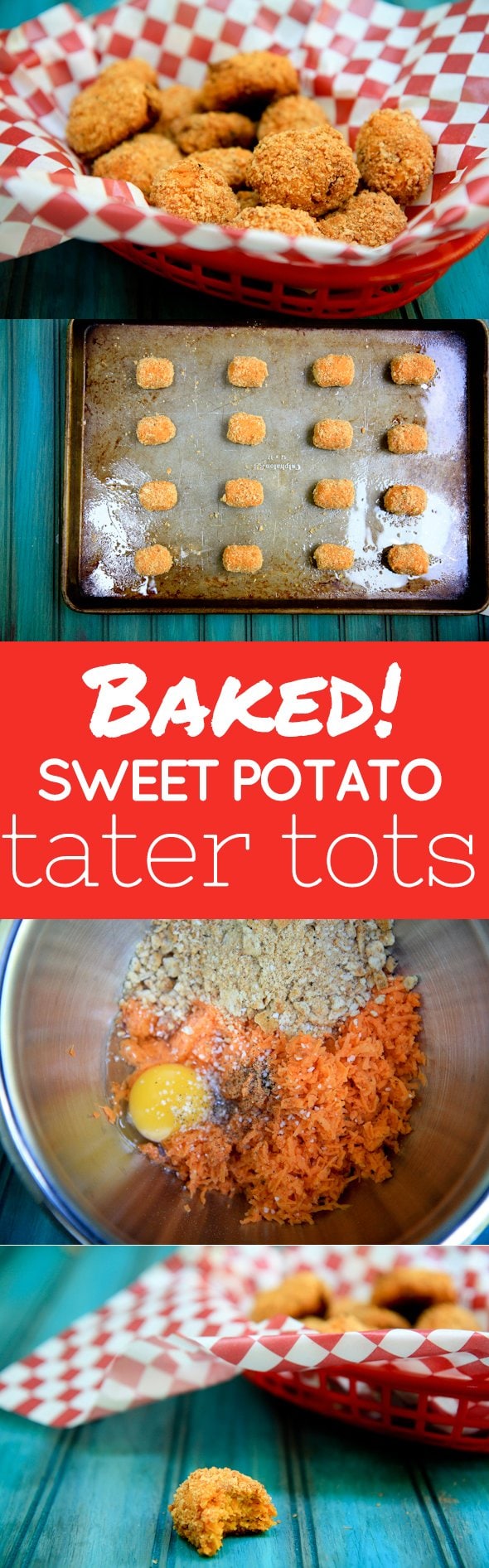Baked Sweet Potato Tater Tots