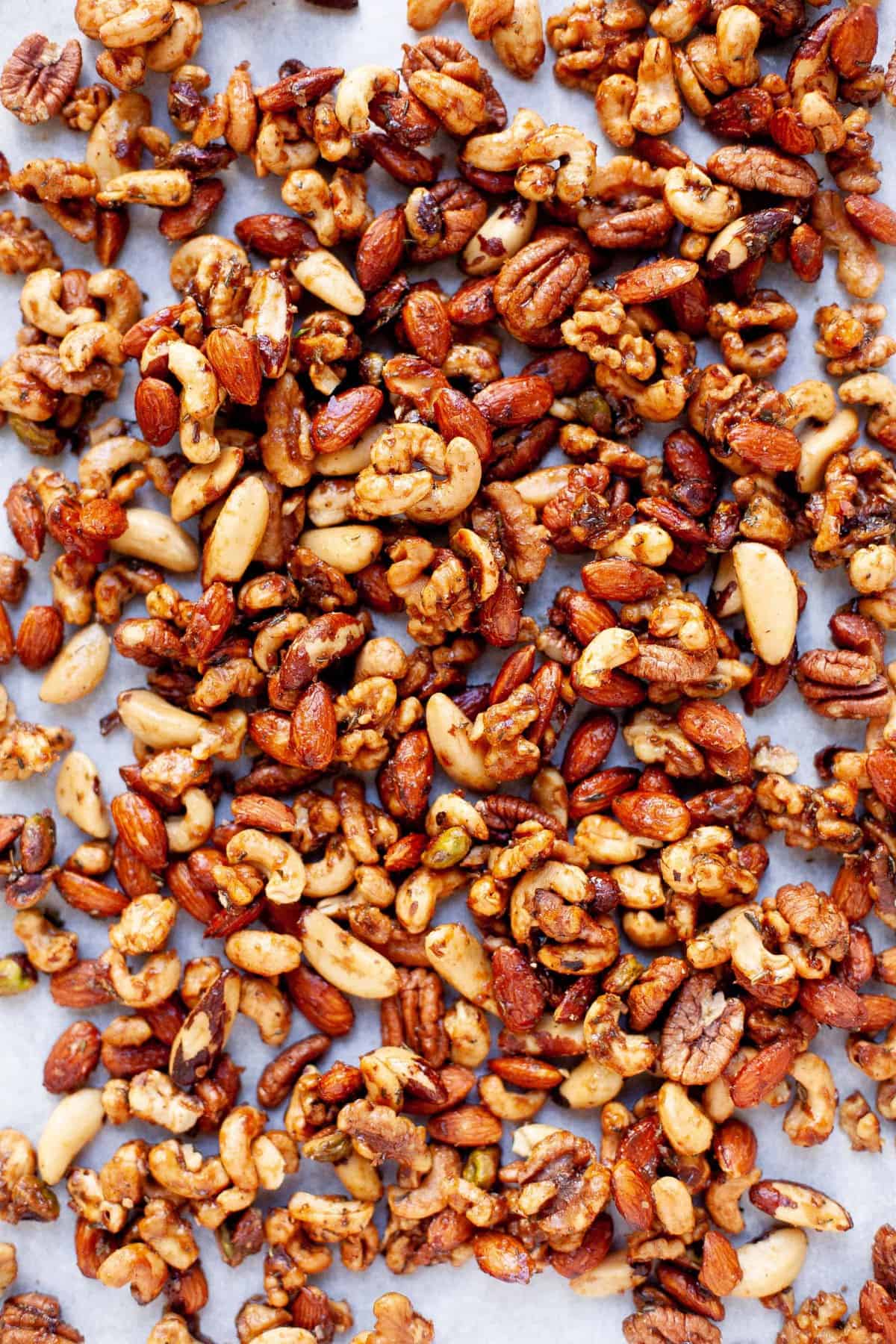 Maple Rosemary Bar Nuts