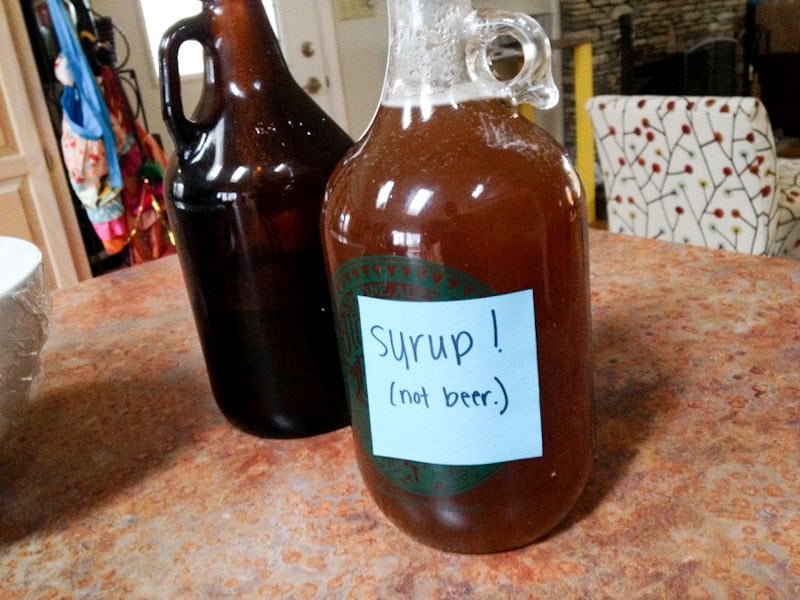 syrup growlers