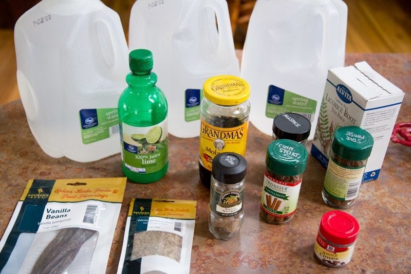 root beer ingredients