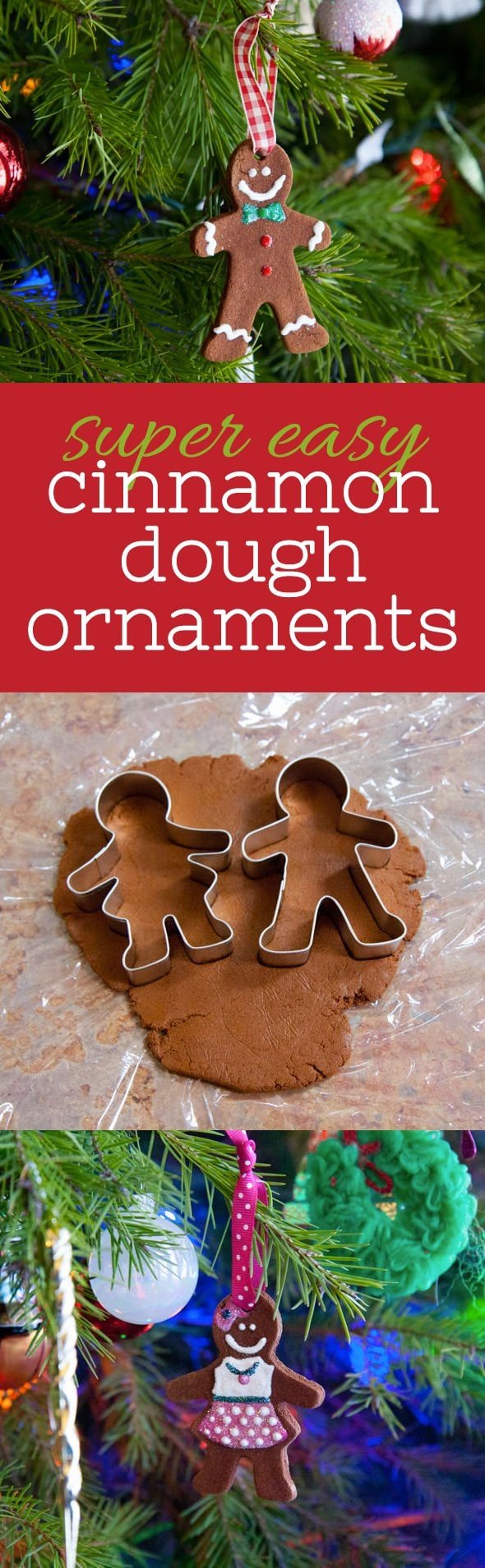 Super Easy Cinnamon Dough Ornaments