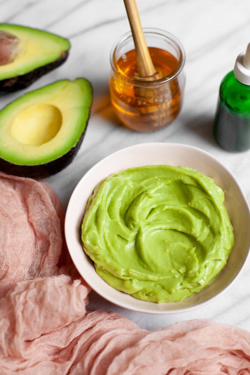 Whipped Avocado, Honey, and Olive Oil Deep Conditioning Hair Mask ...