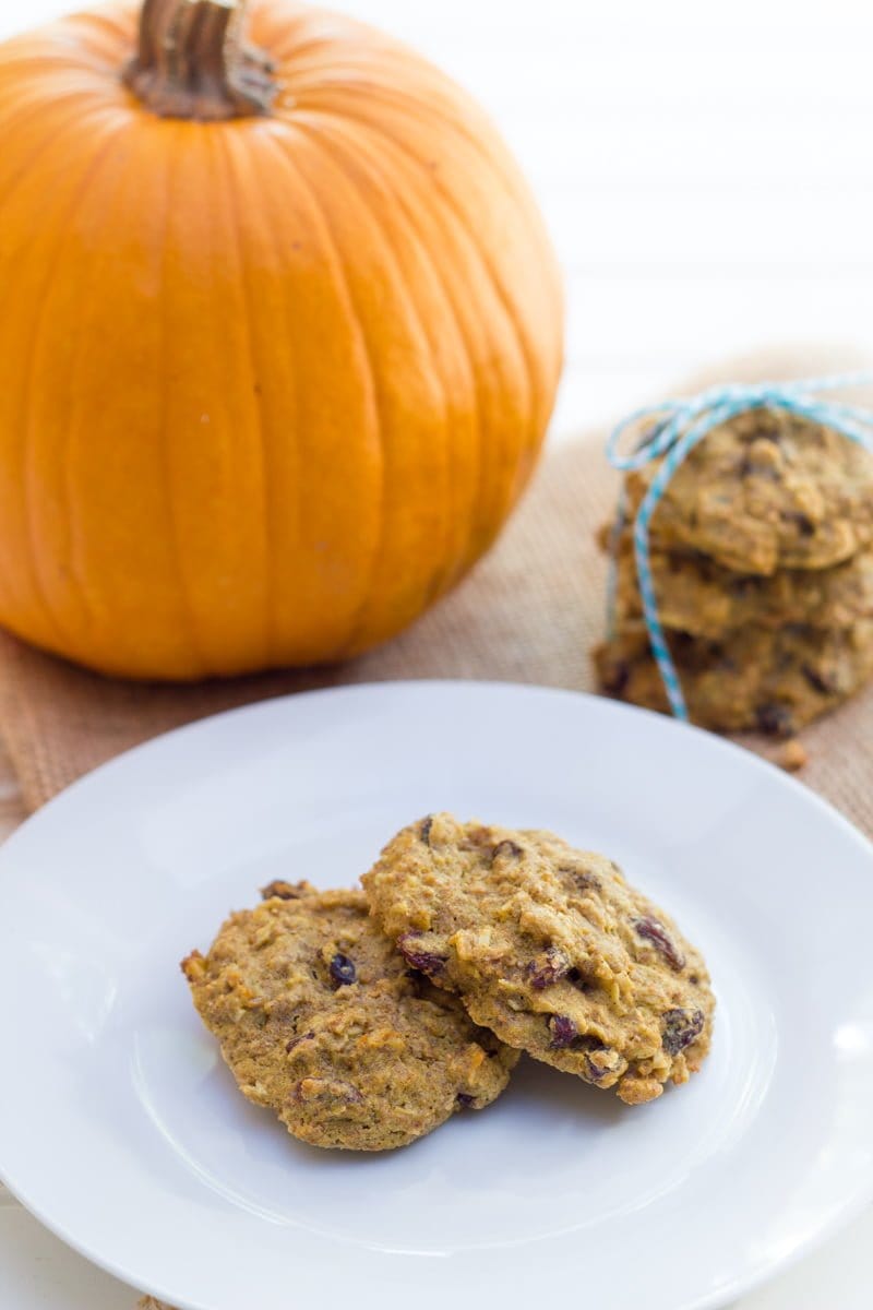 Oatmeal Pumpkin Breakfast Cookies