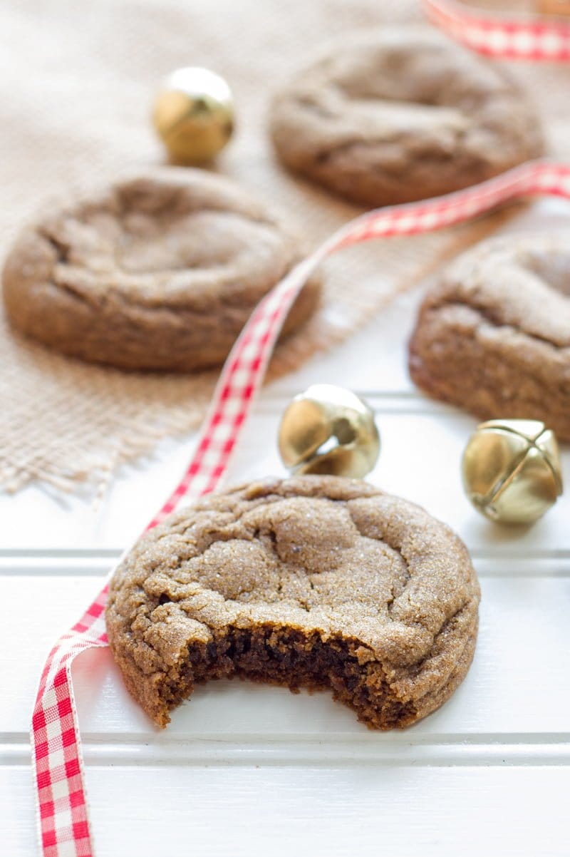 Chewy Gingerbread Cookies