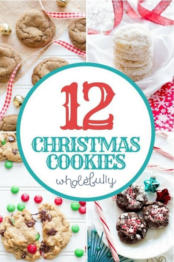 12 Days of Christmas Cookies - Wholefully