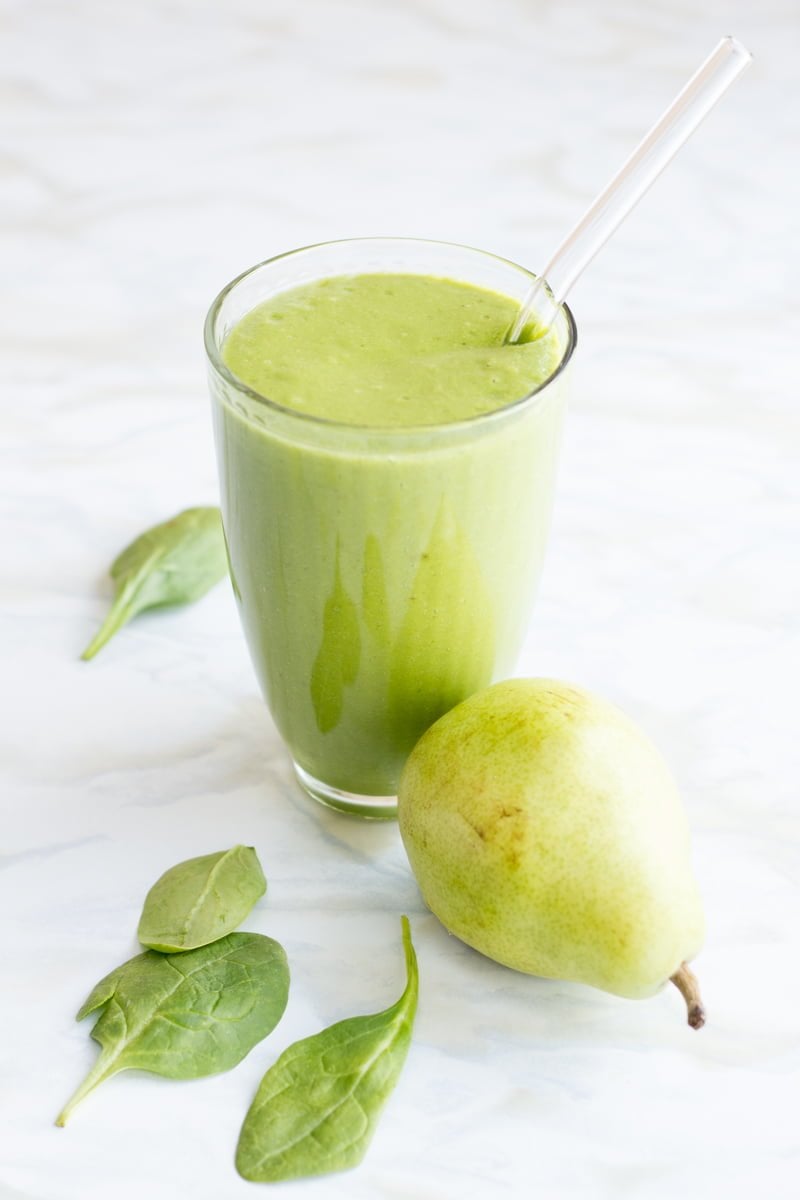 Spinach and Pear Smoothie