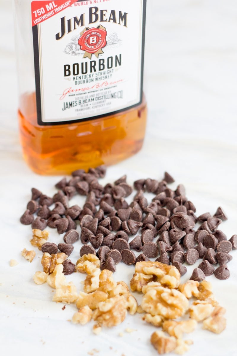 Bourbon Chocolate Chip Blondies