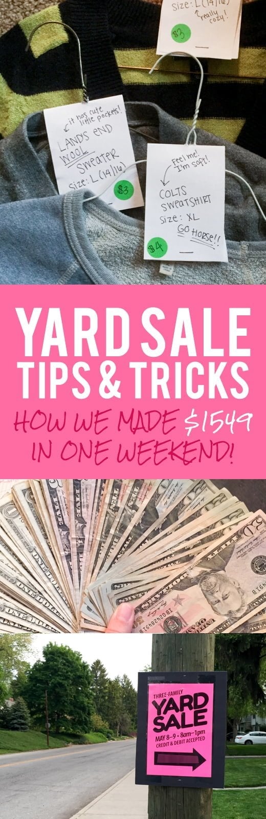 Yard Sale Tips & Tricks