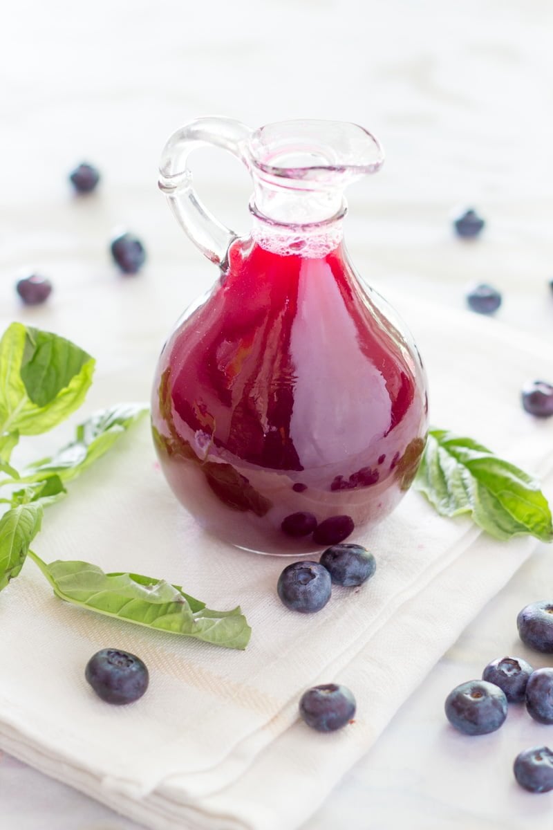 Blueberry Basil Vinegar