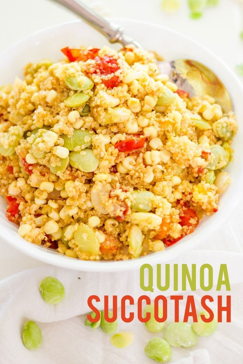 Quinoa Succotash