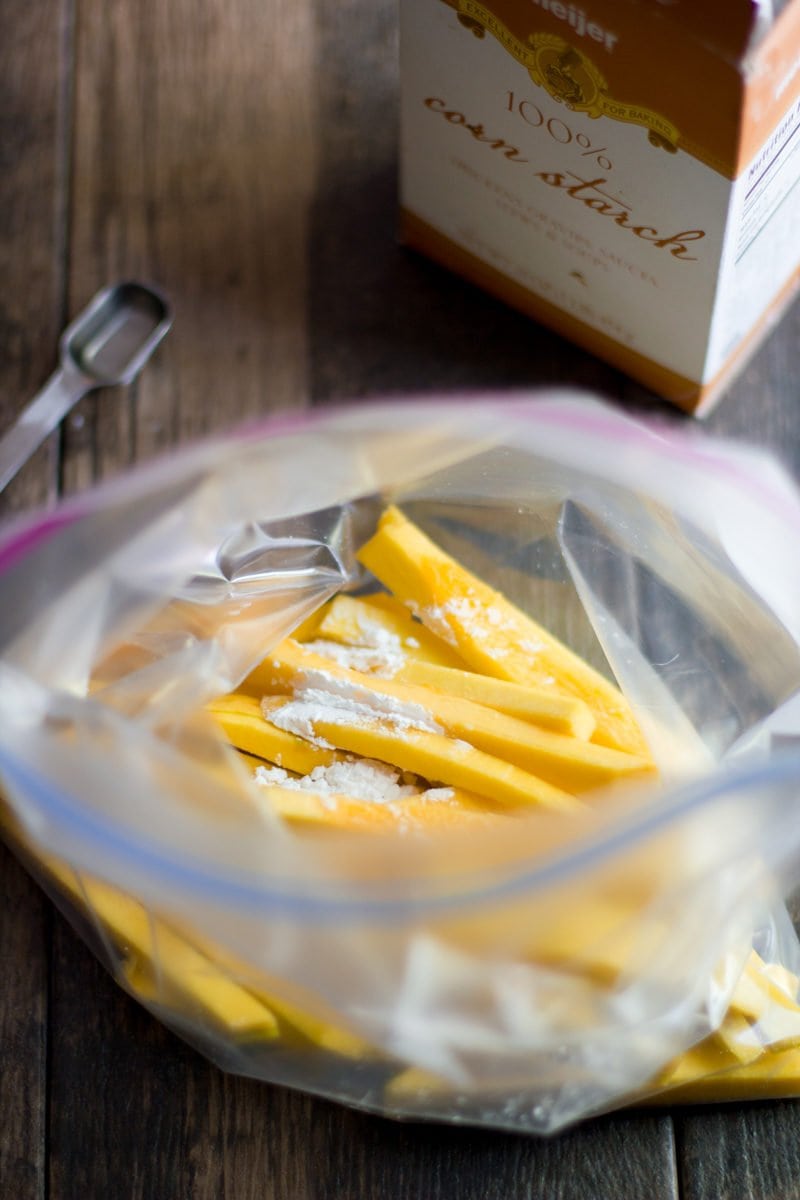 Baked Parmesan Pumpkin Fries