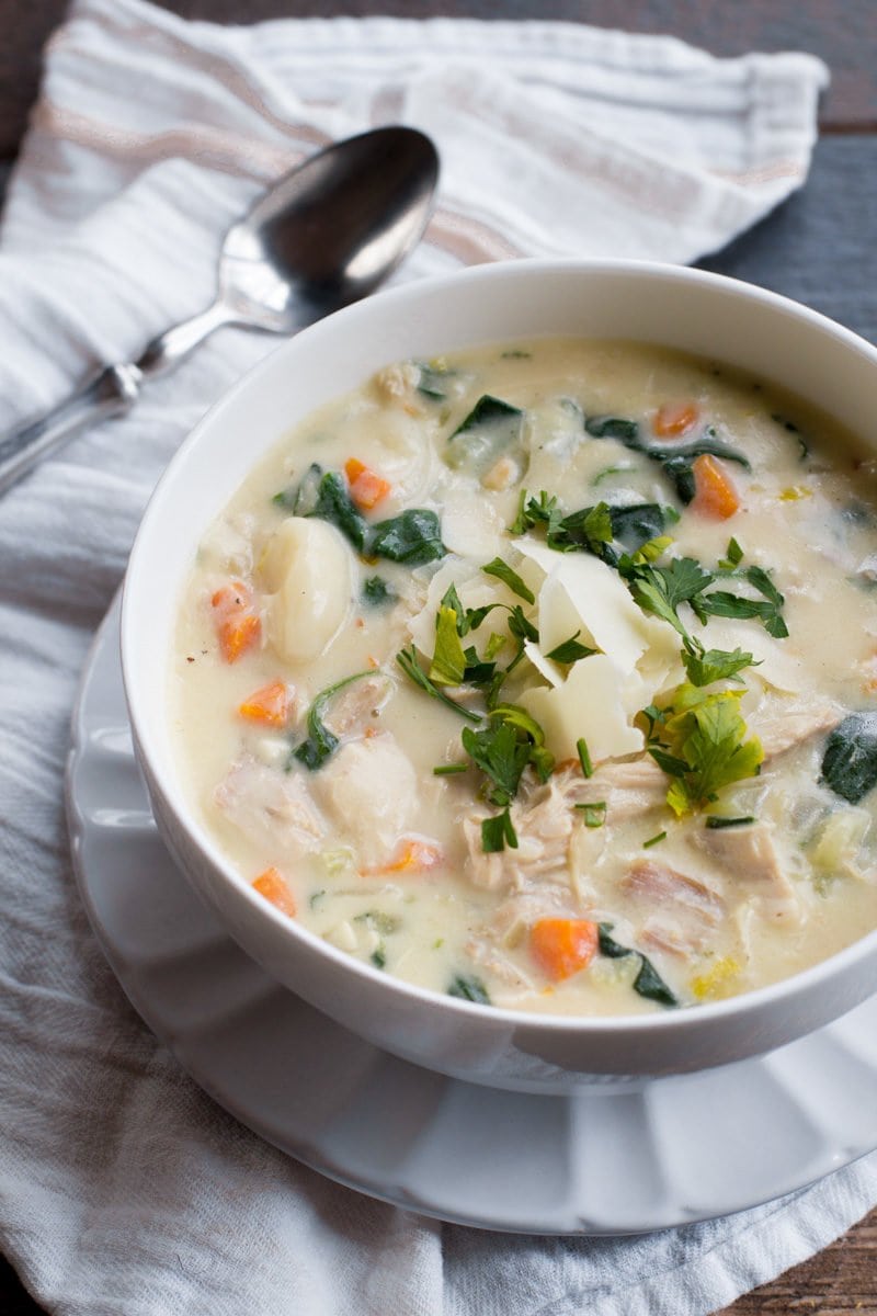 Creamy Turkey Gnocchi Soup