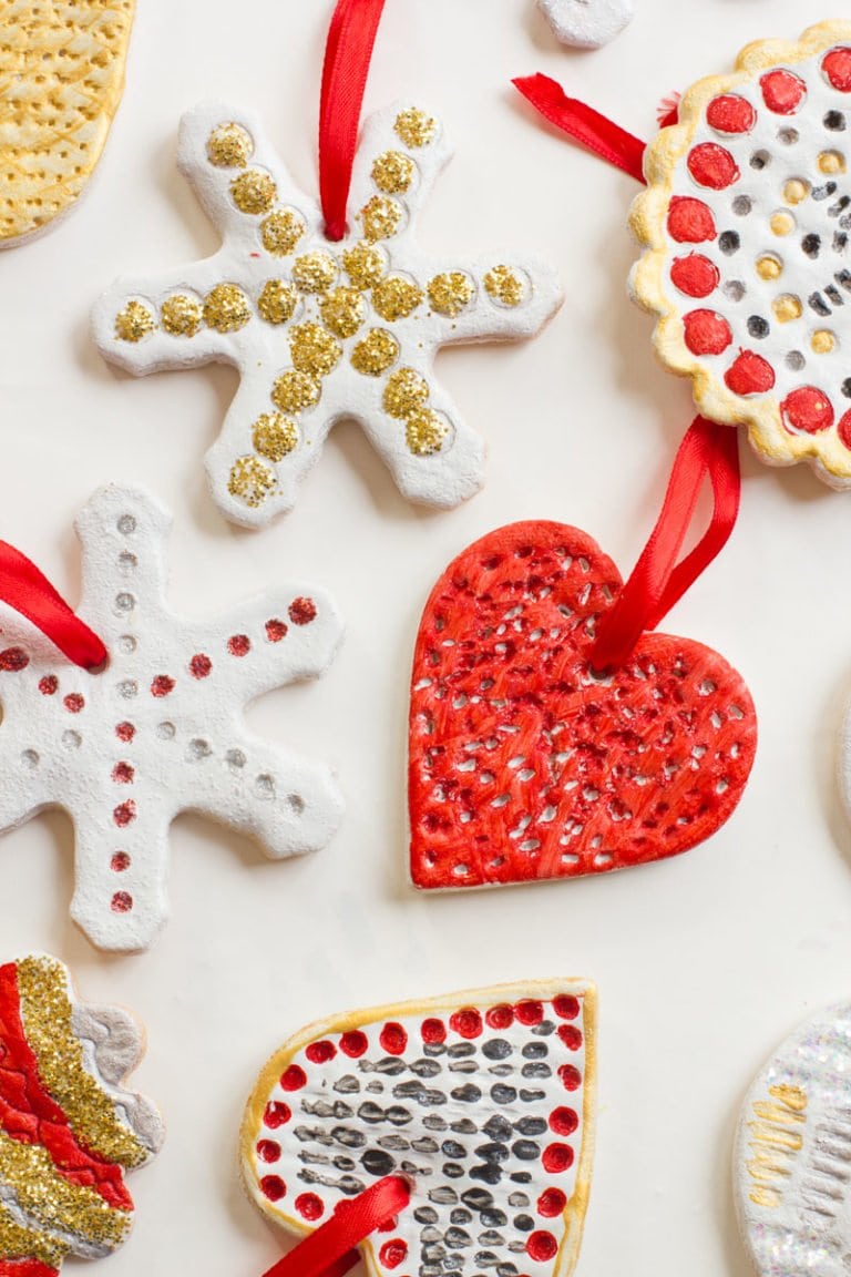 Favorite Salt Dough Recipe for Ornaments and Handprints