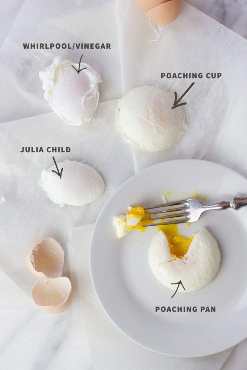 Silicone Non-stick Egg Poachers, Poached Egg Cups for Steaming