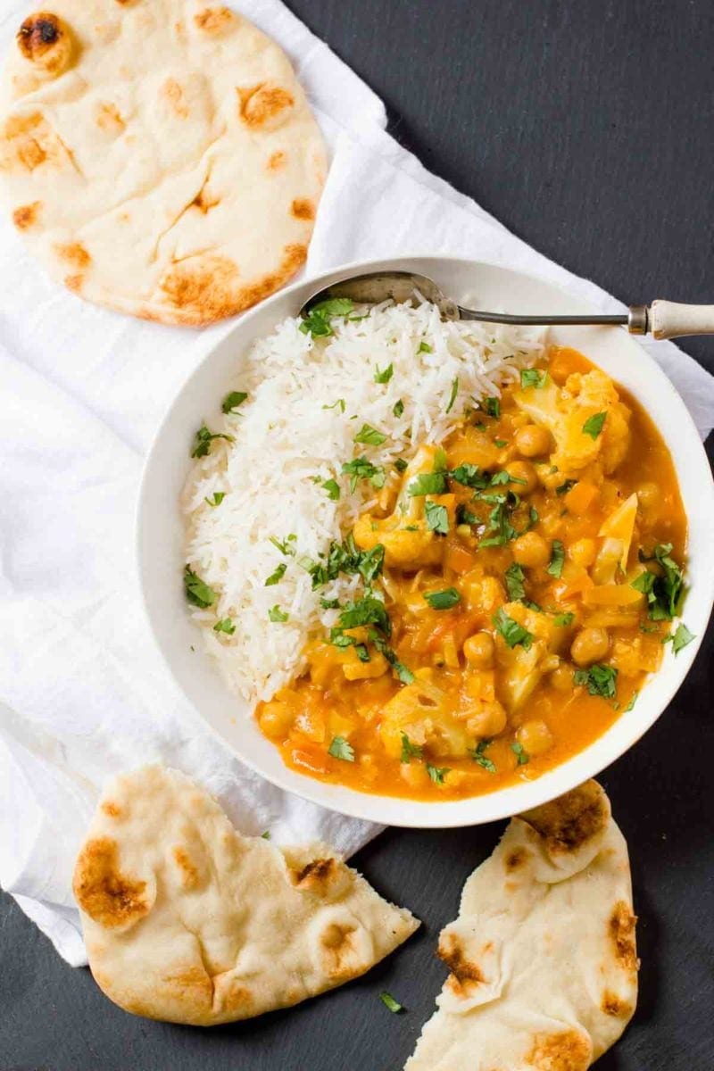 Chickpea and Cauliflower Curry | Wholefully