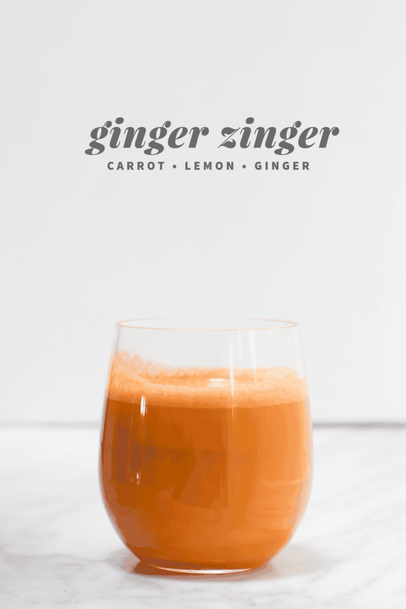 Ginger Zinger Juice