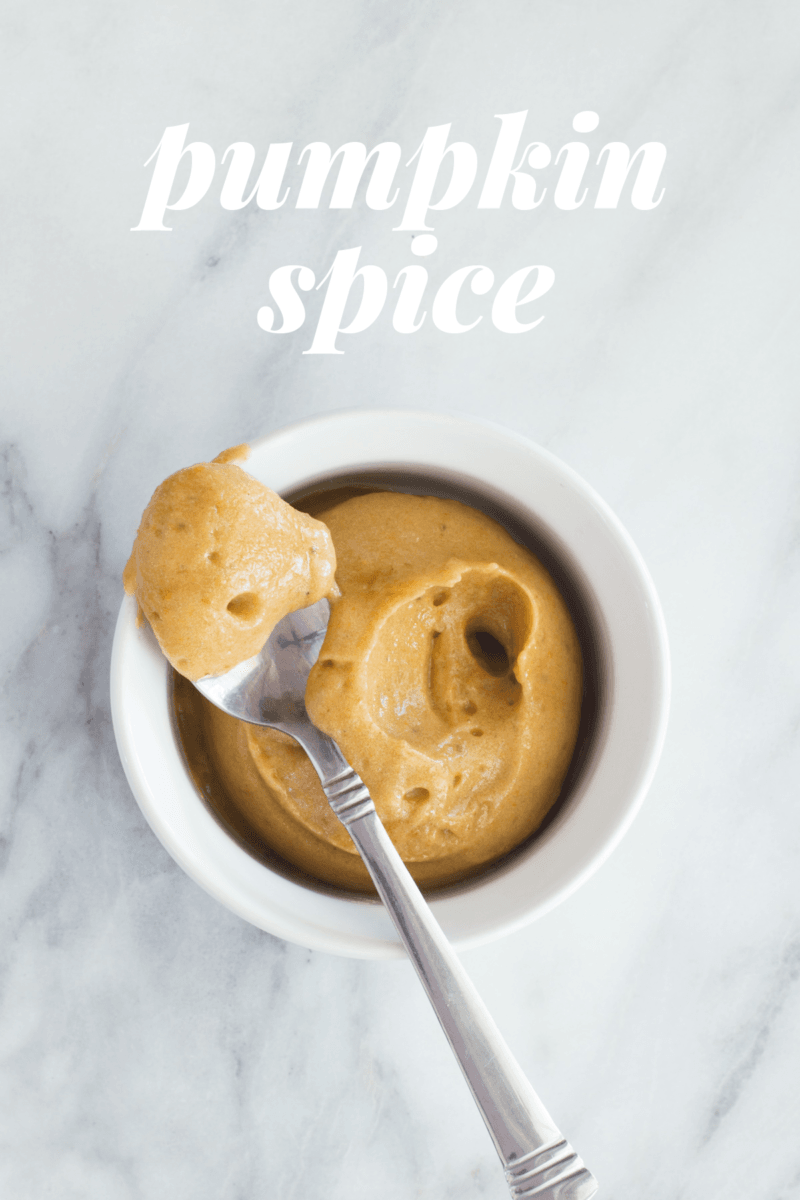 Pumpkin Spice Banana Soft Serve