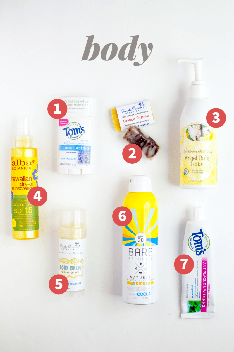 My Favorite Natural Beauty Products: Body