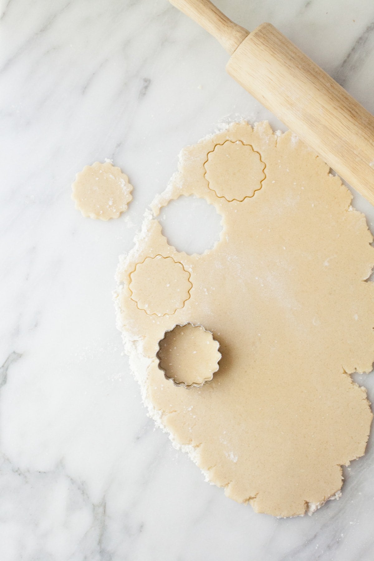 Small Batch Chocolate Dipped Shortbread Cookies