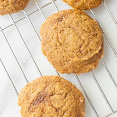 Small Batch Chewy Pumpkin Spice Cookies