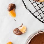 Salted Chocolate Dipped Clementines