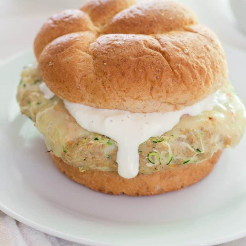 Zucchini Chicken Burgers Wholefully