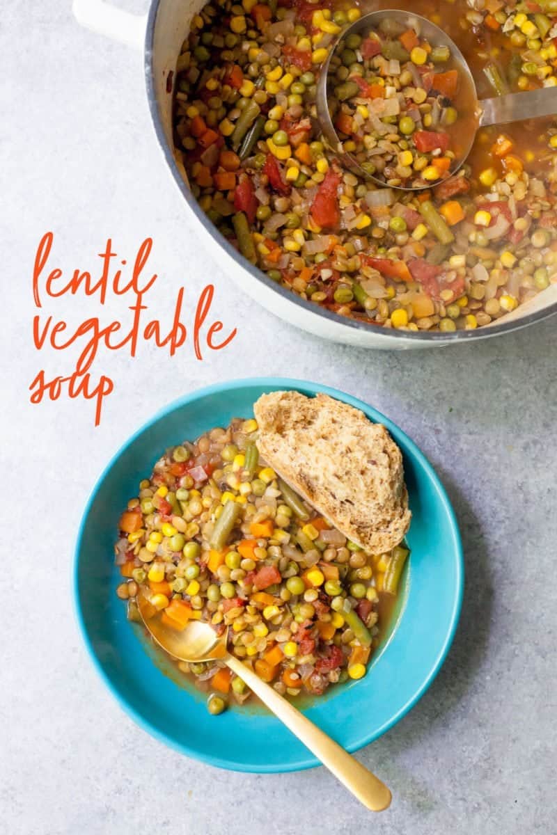 Lentil Vegetable Soup