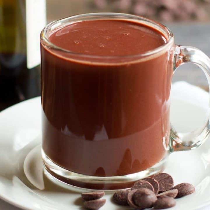 Red Wine Hot Chocolate