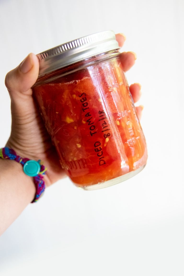 How to Can Diced Tomatoes (Easy StepByStep Tutorial) Wholefully