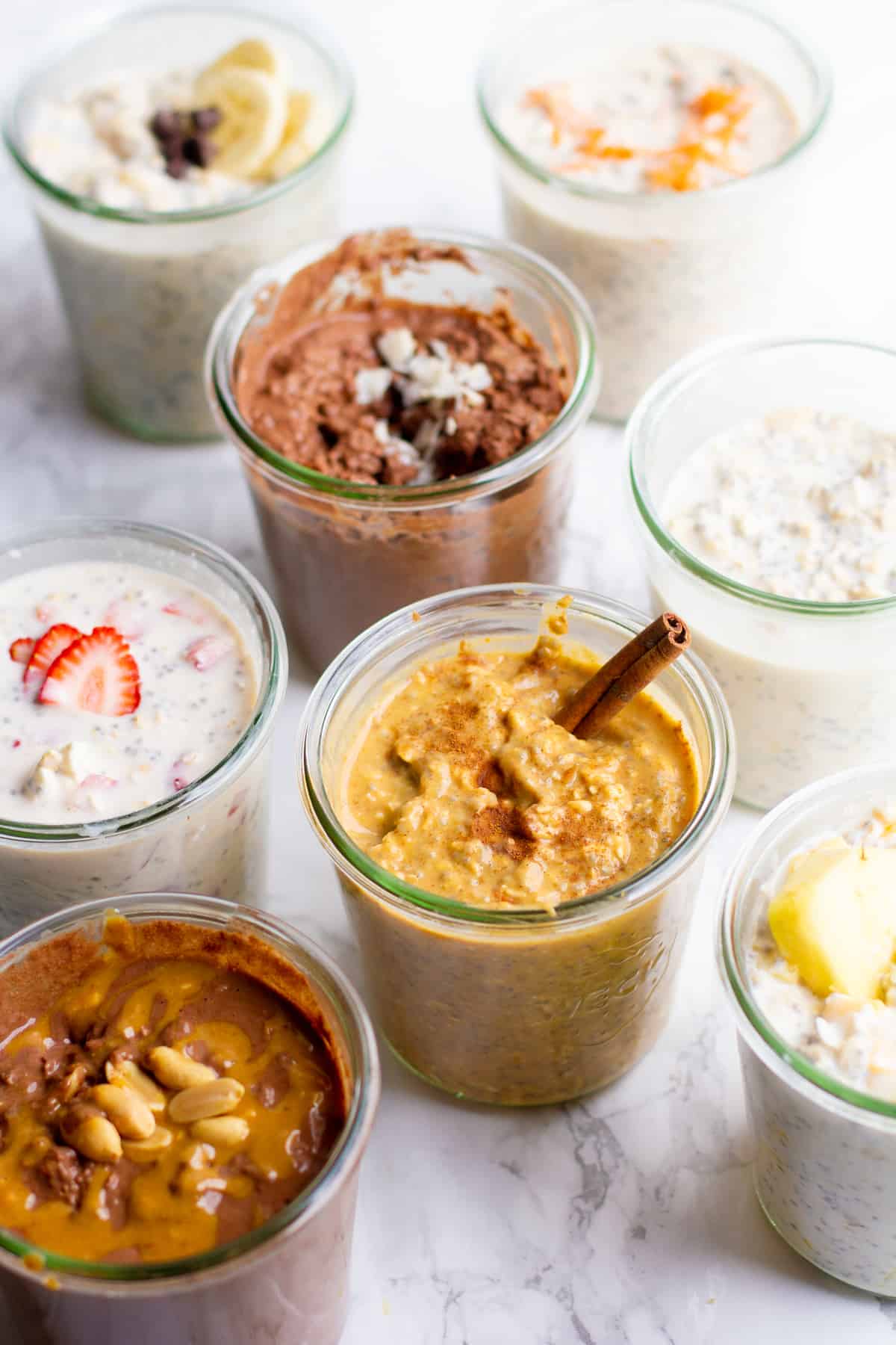 Overnight Oats Recipe (4 ways!) - One Sweet Appetite