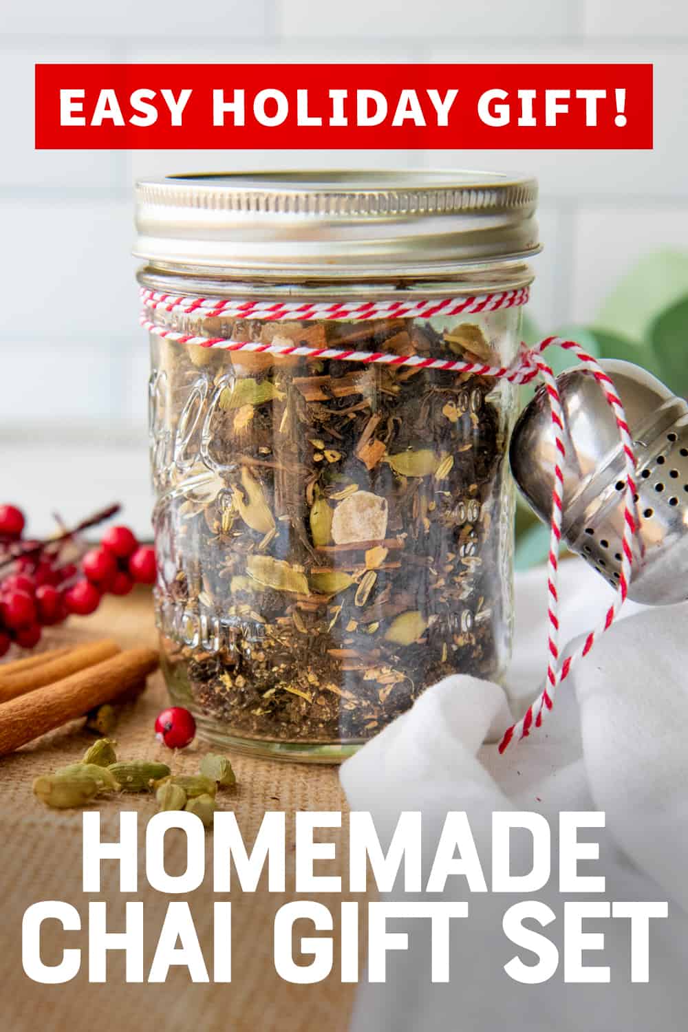Homemade Chai Tea Recipe and Easy DIY Tea Gift Set Wholefully
