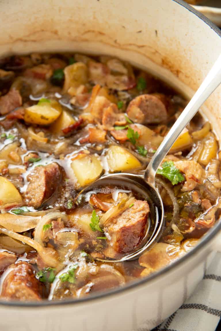 Dublin Coddle Recipe (Irish Sausage and Potato Stew) | Wholefully