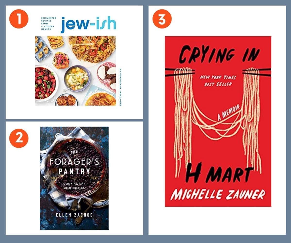 Three books for food lovers: Jew-ish, Forager's Pantry, and Crying in H-Mart