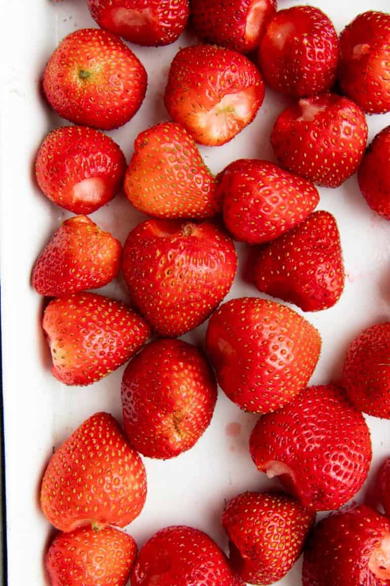 How to Freeze Strawberries Whole or Sliced Wholefully