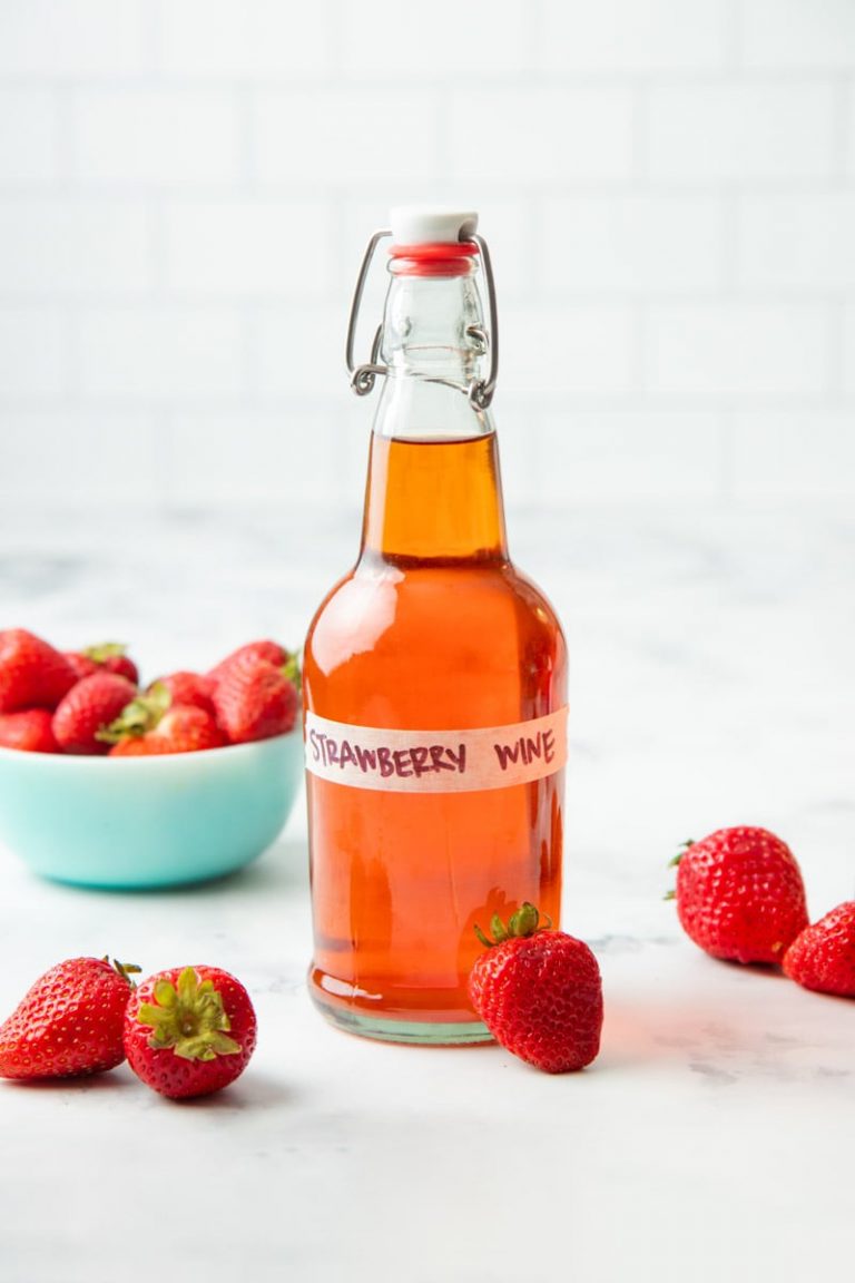 How to Make Fruit Wines + Strawberry Wine Recipe Wholefully