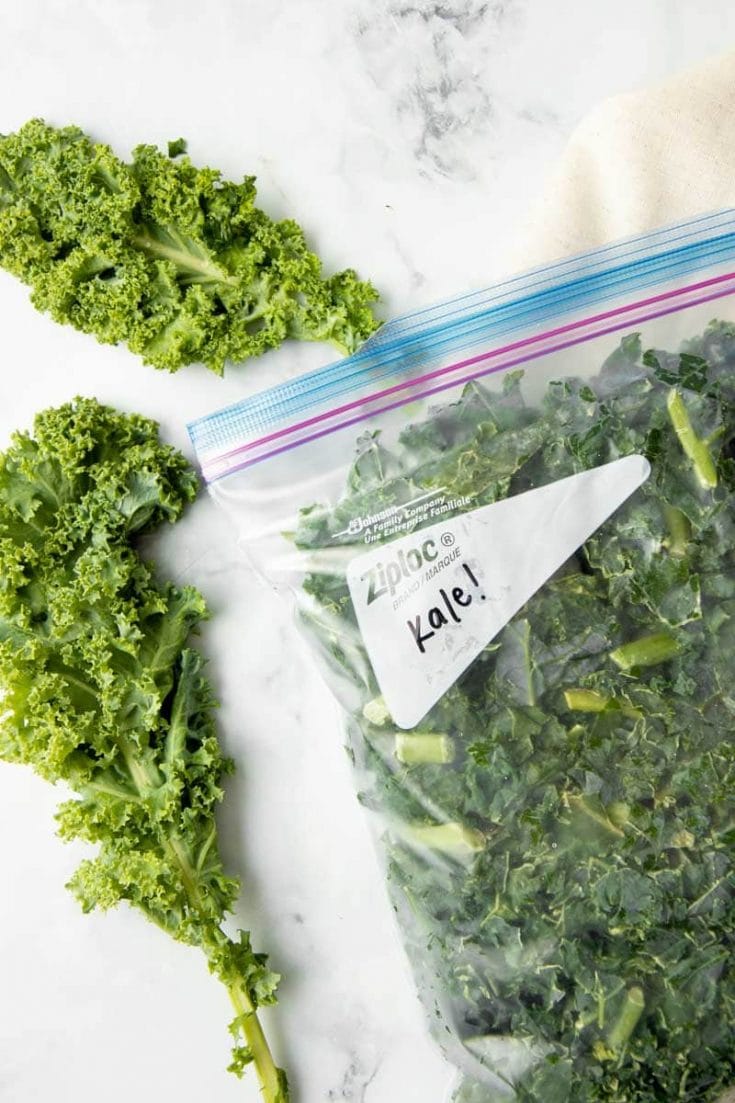 How to Freeze Kale (+ recipes for how to use it) - The Natural