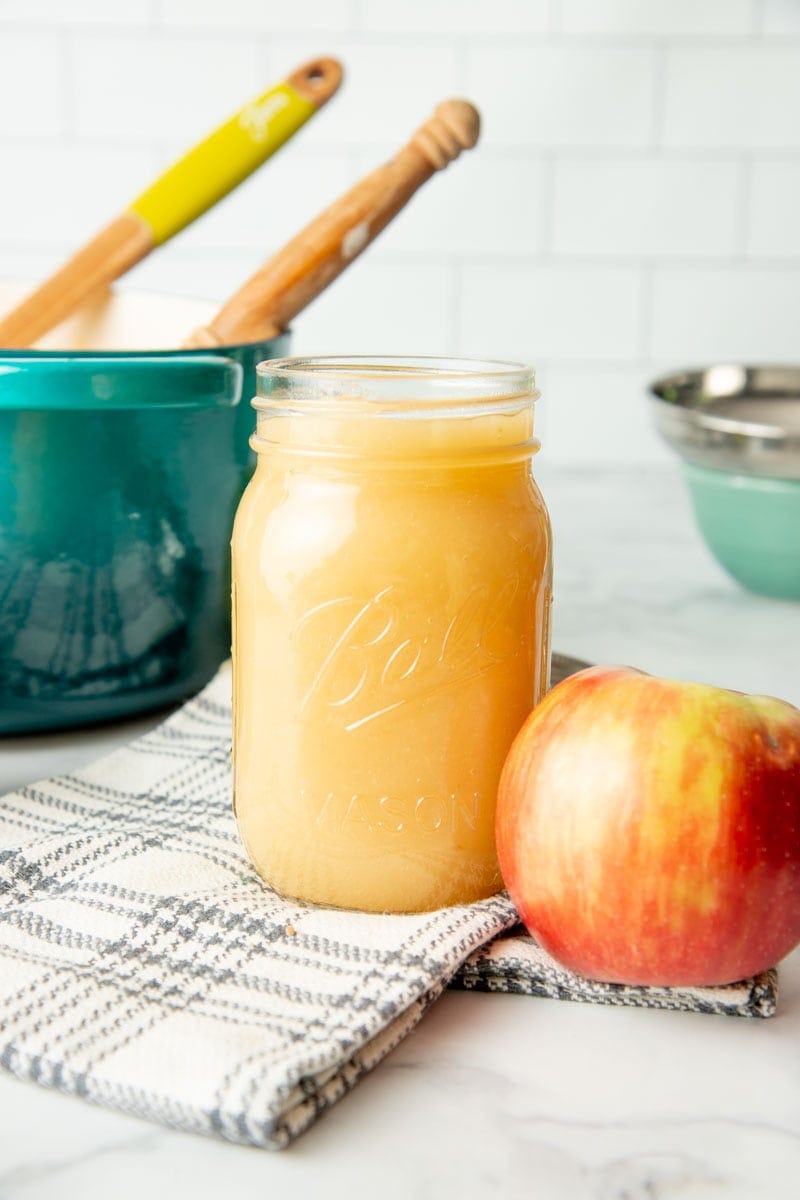 How to Can Homemade Applesauce Wholefully