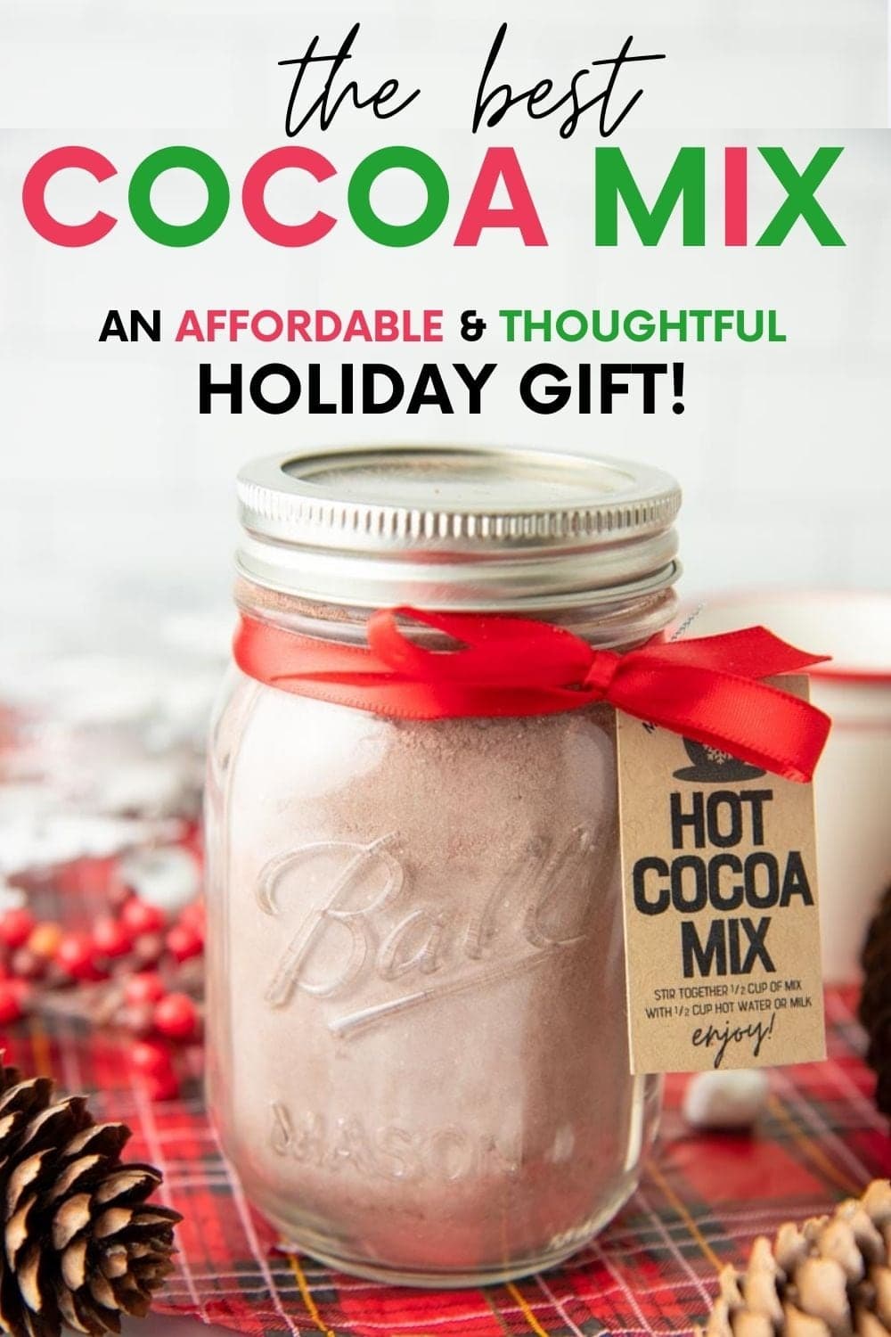 The Best Hot Chocolate Mix Recipe for Gifting | Wholefully