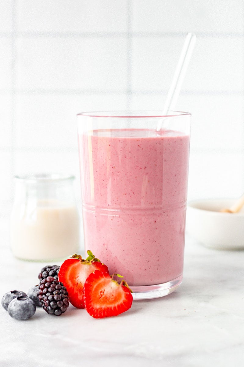 How To Make Any Berry Smoothie At Home