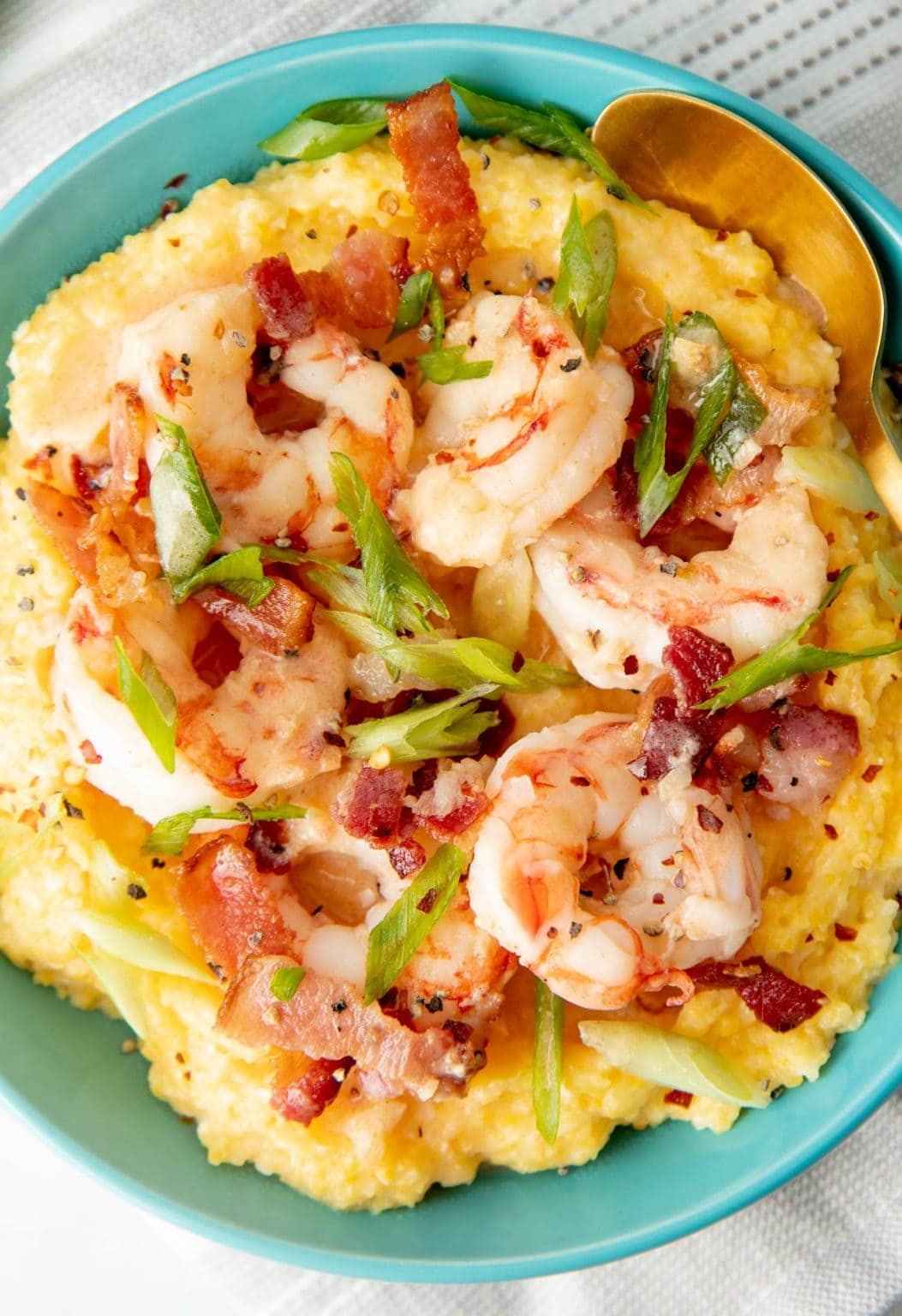 How to Cook Shrimp and Grits for One | Wholefully